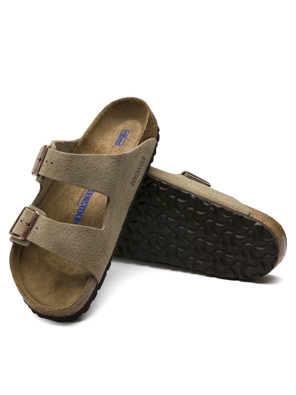 NWT Birkenstock Arizona Soft Footbed in Taupe size 35/ US Women 5- 5.5